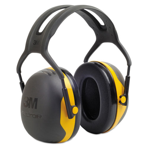 PELTOR X2 EARMUFFS, 24 DB, YELLOW/BLACK