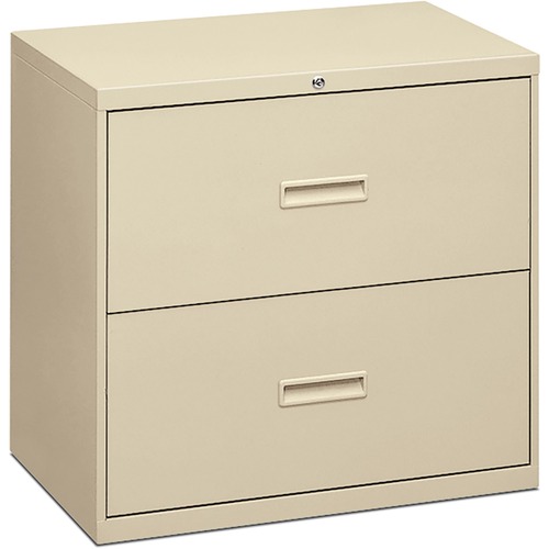 400 SERIES TWO-DRAWER LATERAL FILE, 30W X 18D X 28H, PUTTY