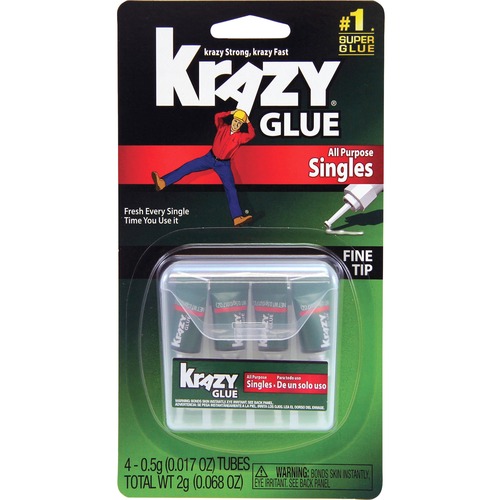 GLUE,KRAZY,SINGLE USE,4PK