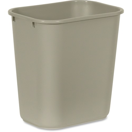 WASTEBASKET,RECT,MED,BG