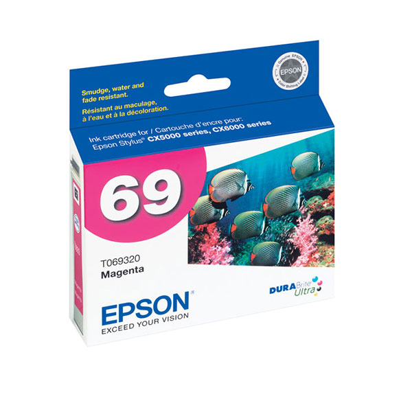 Epson T069320 (Epson 69) Magenta OEM Inkjet Cartridge