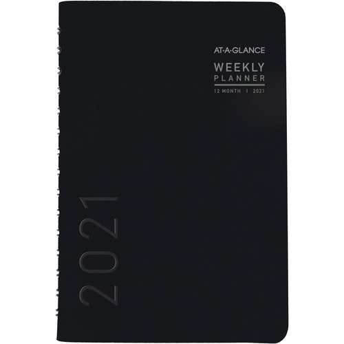 PLANNER,WK/MTH,CNTMP,5X8,BK