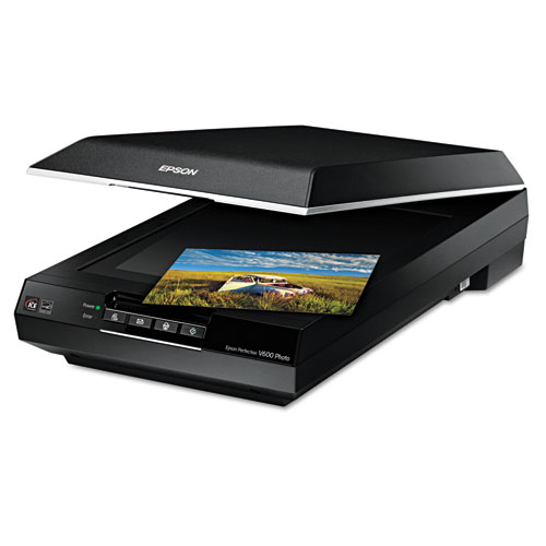 PERFECTION V600 PHOTO COLOR SCANNER, SCANS UP TO 8.5" X 11.7", 6400 DPI OPTICAL RESOLUTION