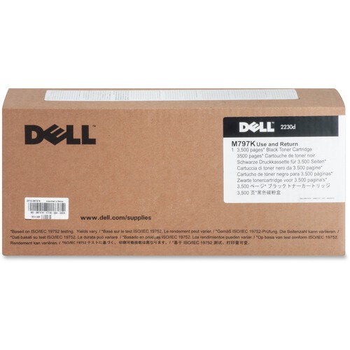 Dell Computer  Toner Cartridge, f/2230, 3500 Page Yield, BK