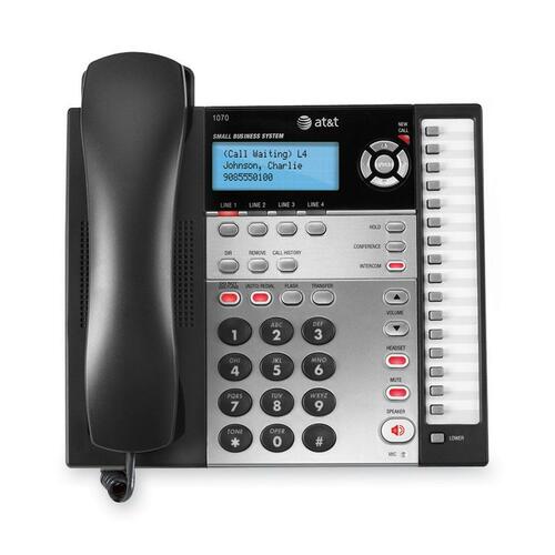 1070 Corded Four-Line Expandable Telephone, Caller Id