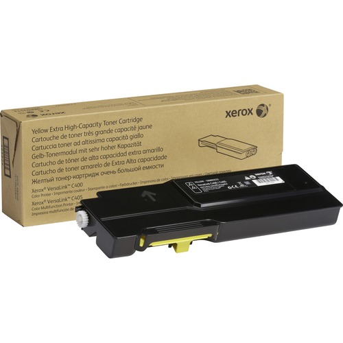 106r03525 Extra High-Yield Toner, 8000 Page-Yield, Yellow