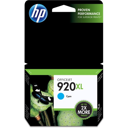 Hewlett-Packard  HP920XL Ink Cartridge, 700 Page Yield, Cyan