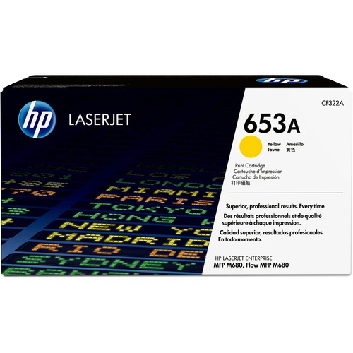 Hewlett-Packard  Toner Cartridge, HP652A, 11,500 Pg Yld, Yellow