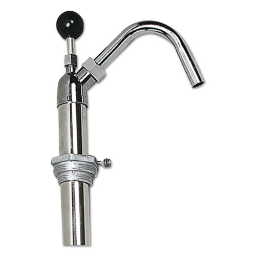 Bottle Pump, 22 Oz/pump, Chrome, 42 1/2"