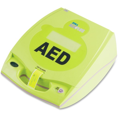 Zoll Medical Corp  AED Plus Defibrillator Package, CPR Padz, Lime