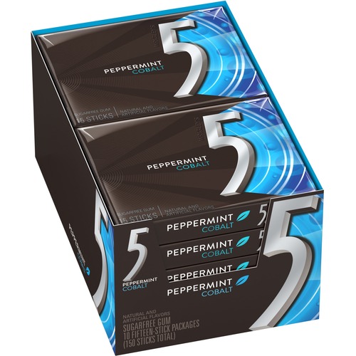 Mars, Inc  Cobalt Gum, Individually wrapped, 10/BX, Peppermint