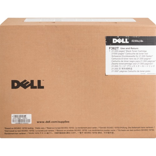 Dell Computer  Toner Cartridge, f/ 5230, 21000 Page Yield, Black