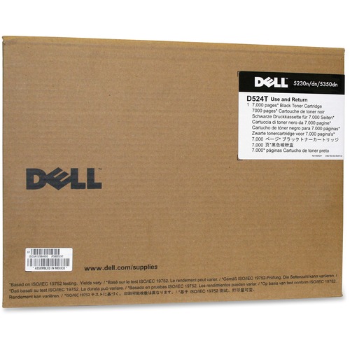 Dell Computer  Toner Cartridge, f/5230/5350, 7,000 Page Yield, Black