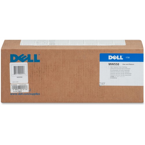 Dell Computer  Toner Cartridge, f/1720, 6000 Page Yield, Black