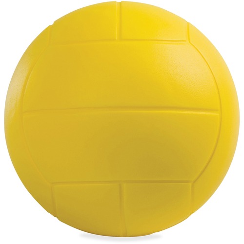 Champion Sports  Foam Volleyball, 7-1/2" D, Yellow