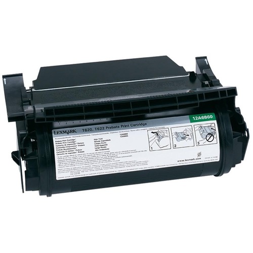 Lexmark 12A6860 Black OEM Print Cartridge