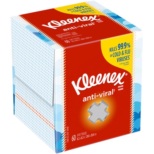 TISSUE,ANTVRL,60,KLEENEX