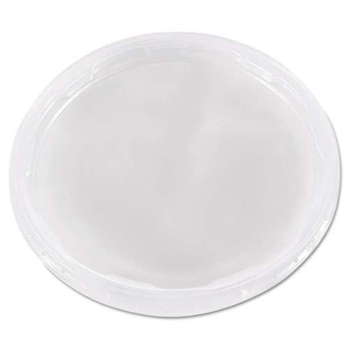 Plug-Style Deli Container Lids, Clear, 50/pack, 10 Pack/carton