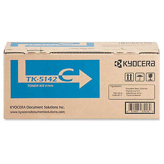 Copystar 1T02NRCUS0 (TK-5142C) Cyan OEM Toner Cartridge