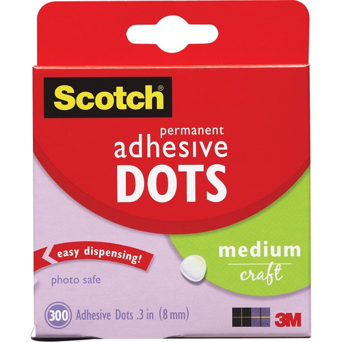 DOTS,ADHESIVE,300COUNT