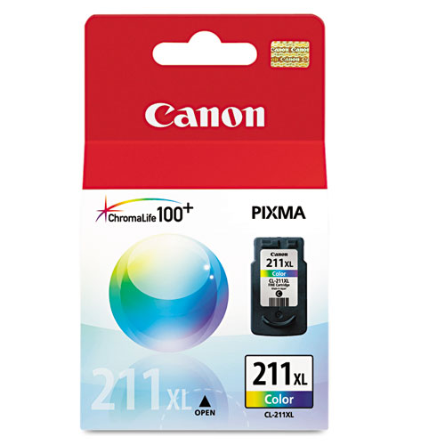 Canon 2975B001 (CL-211XL) Color OEM Ink Cartridge