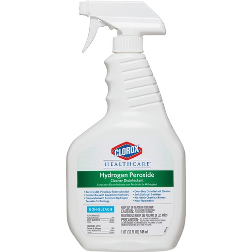 Clorox Company  Disinfecting Cleaner, Hydrogen Peroxide, 32 oz, WE/GN