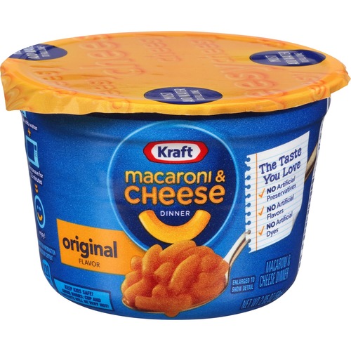 Kraft Foods  EasyMac Cups, Microwaveable, Original, 2.05 oz., 10/CT