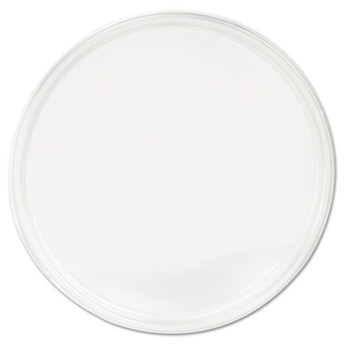 Polypro Microwavable Deli Container Lids, Clear, 500/carton