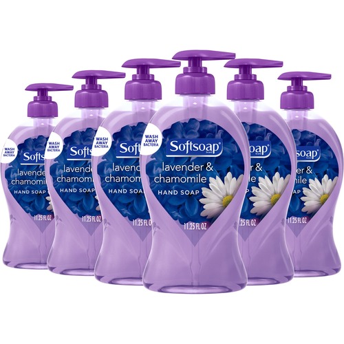 Colgate-Palmolive Company  Hand Soap, Liquid, Lavender/Chamomile, 11.25 fl oz, 6/CT, PE