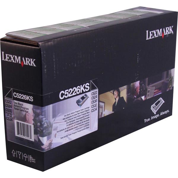 Lexmark C5226KS (TAA Compliant Version C5220KS) Black OEM Toner Cartridge