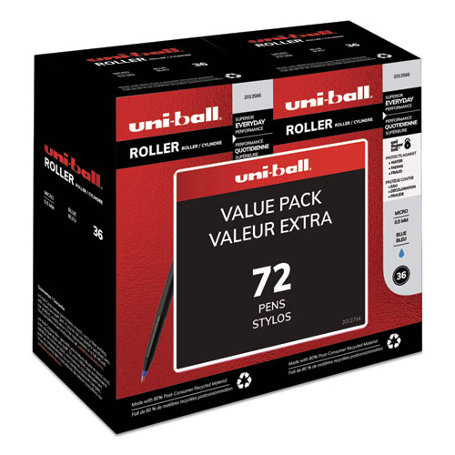 PEN,UB,ROLLER,72/PK,BE