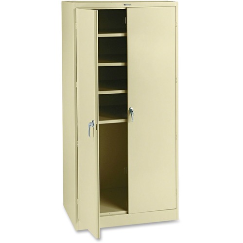 78" High Deluxe Cabinet, 36w X 24d X 78h, Putty