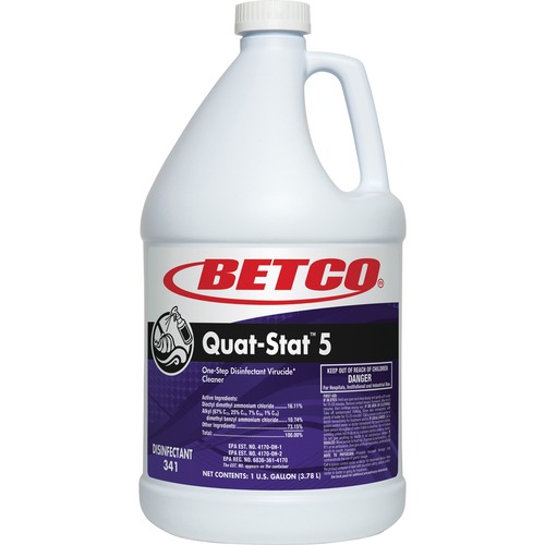 Betco Corporation  Disinfectant, 1-Step Cleaning, 1 Gallon, 4/CT, Purple