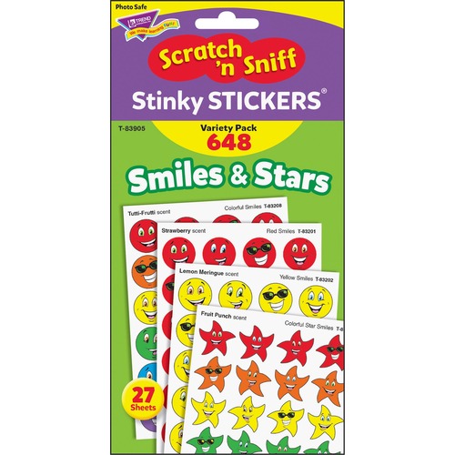 STICKERS,STNKY,SMILS & STRS