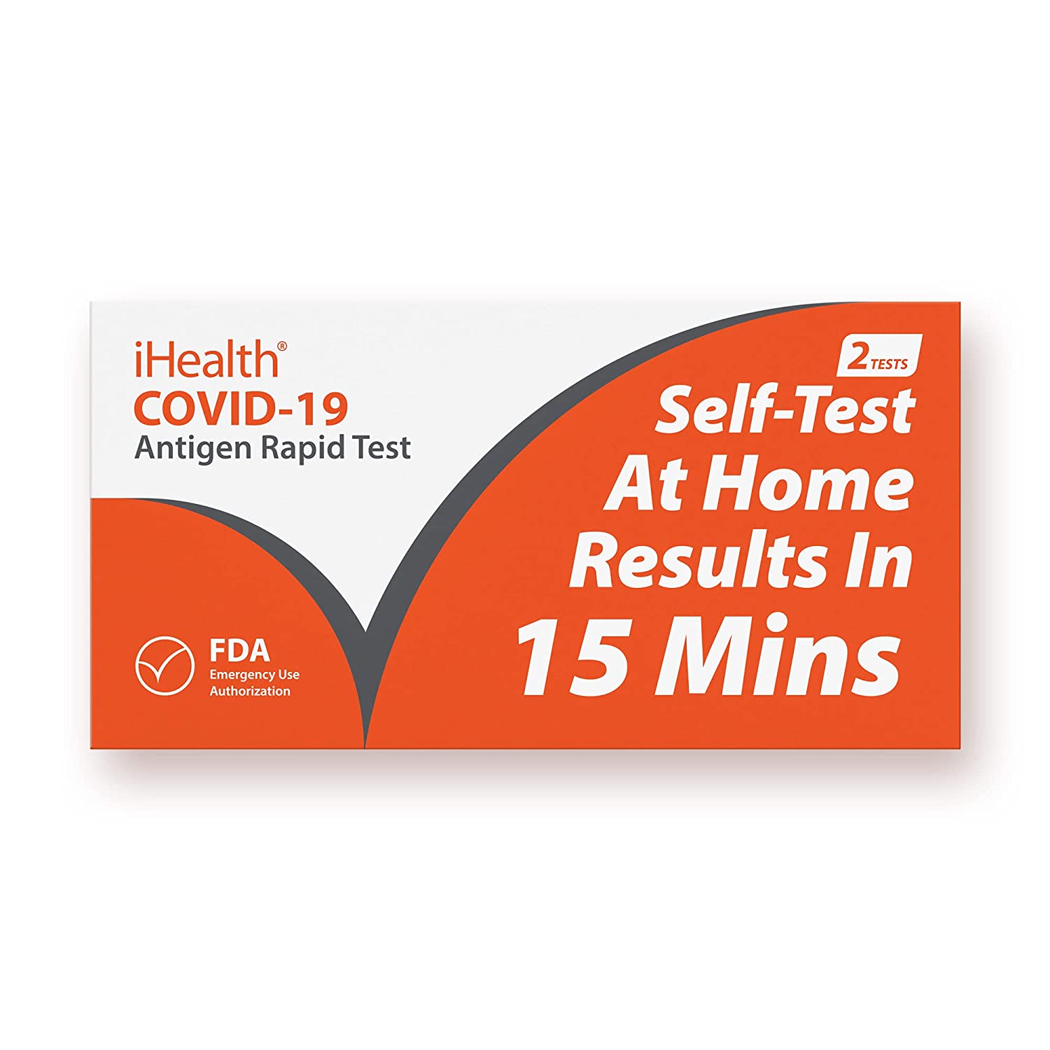 I-Health at-Home Rapid Antigen Tests  (minimum 180 tests @ $10.95 per test)
