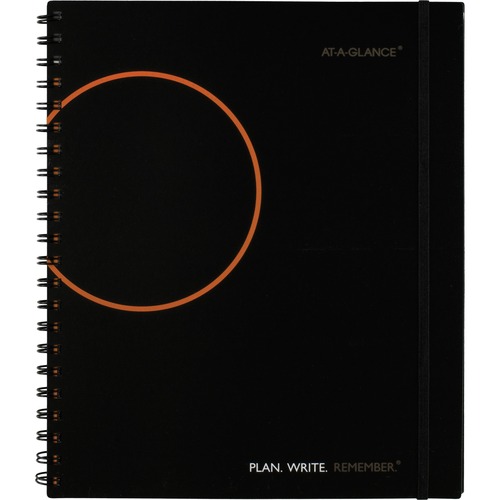 NOTEBOOK,PLANNR,CAL,9X11,BK