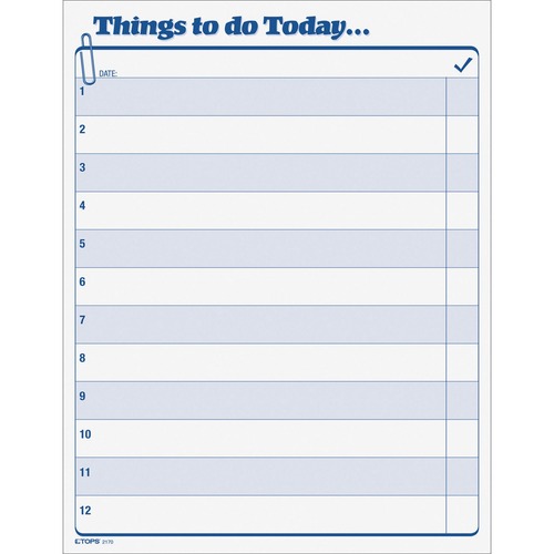 PAD,THINGS TO DO TODAY,100S