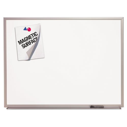 7110015680399 SKILCRAFT QUARTET MAGNETIC PORCELAIN MARKER BOARD, 53 X 77