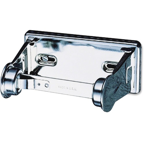 Locking Toilet Tissue Dispenser, 6 X 4 1/2 X 2 3/4, Chrome