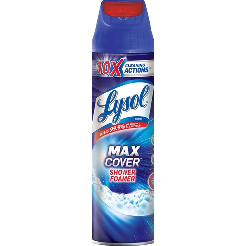 Max Foamer Bathroom Cleaner, Fresh Scent, 19 Oz Aerosol, 12/carton