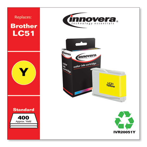 INKCART,BROTHER LC51,YL