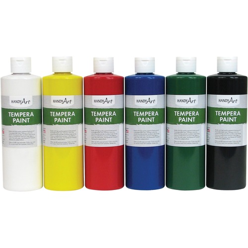 PAINT,TEMPERA,PINT,AST,6CT
