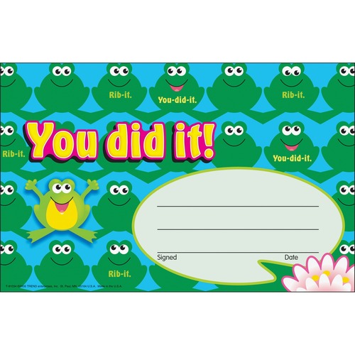AWARD,YOU DID IT,FROGS,30PK