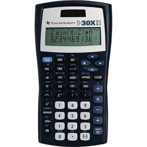 TI-30X IIS SCIENTIFIC CALCULATOR, 10-DIGIT LCD, BLACK