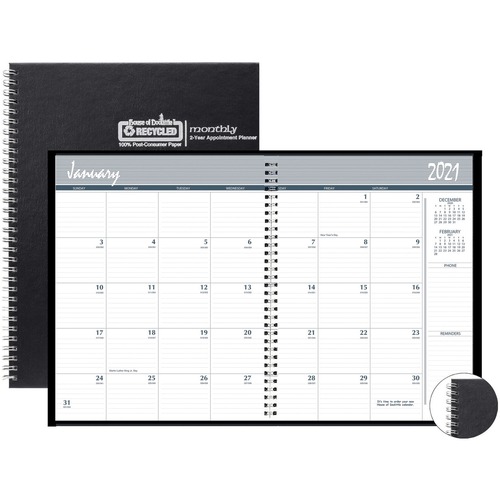 PLANNER,MTHLY,2YR,8X11