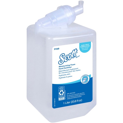 SANITIZER,MOIST,FOAM,CLR