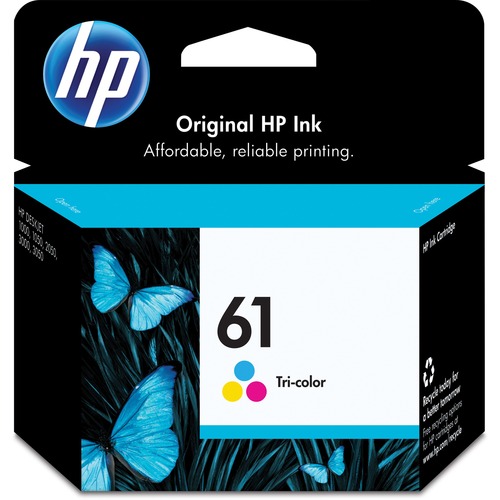 Hewlett-Packard  Ink Cartridge, HP 61, 165 Page Yield, Tricolor