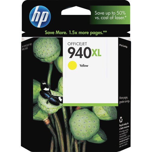 Hewlett-Packard  HP 940XL, 1400 Page Yield, Yellow