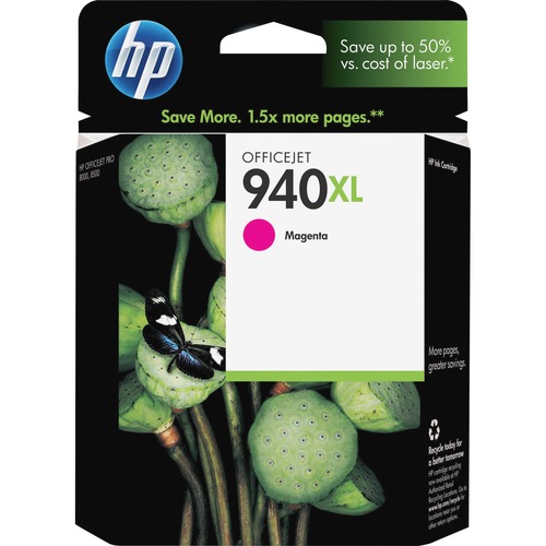 Hewlett-Packard  HP 940XL, 1400 Page Yield, Magenta