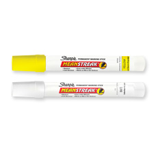 MEAN STREAKMARKING STICK, BROAD BULLET TIP, YELLOW
